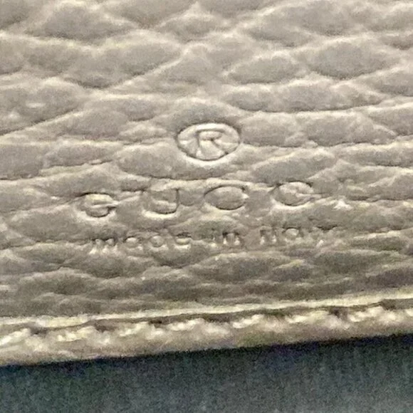 GUCCI GG Marmont Beige Dark Brown Pink Beige PVC Leather - 537-053125 - Picture 7 of 7